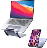 ALUMINIOWY STOJAK PODSTAWKA POD LAPTOPA TABLET UNIWERSALNY 4" - 15,6"
