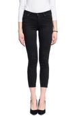 SPODNIE DAMSKIE LEE SCARLETT CROPPED BLACK RINSE L30CFS47 W27 L31