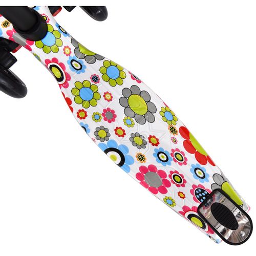 Hulajnoga 3 kołowa balansowa Enero Maxi Flowers na Arena.pl