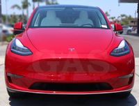 Tesla Model Y - Chromowane Listwy Chrome Grill Atrapy Zderzaka Tuning