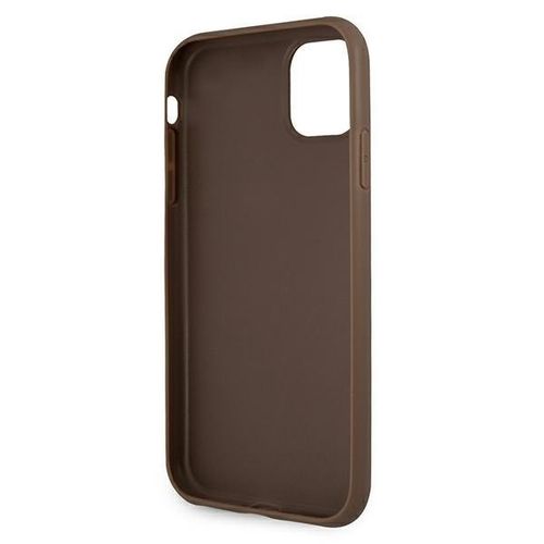 Guess GUHCN614GDBR iPhone 11 / Xr 6,1" brązowy/brown hardcase 4G Stripe na Arena.pl