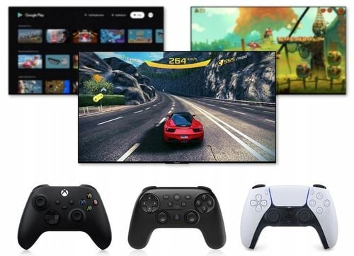 Android SMART TV Homatics Dongle R przystawka stick 4K z Android TV 14 na Arena.pl