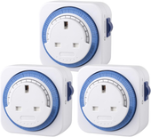 Programator Czasowy Gniazdko 3szt HBN Mechanical Timer Socket 24h 13A