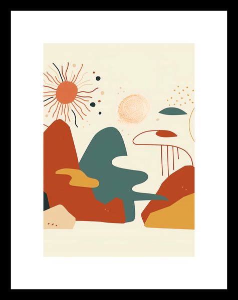 Plakat 29,7x42cm Kosmos Barw zdjęcie 3