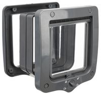 Trixie Dwustronne drzwiczki kota wahadłowe szare