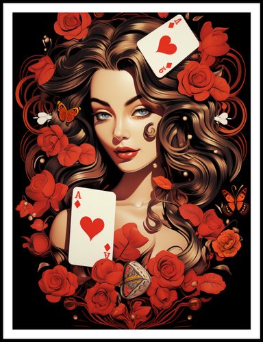 Plakat 75x100cm Różany Hazard na Arena.pl