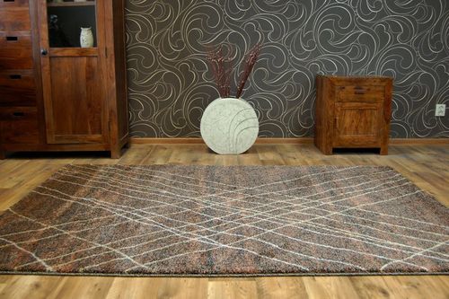 Dywan SHADOW 9367 brown / rust 140x190 cm na Arena.pl