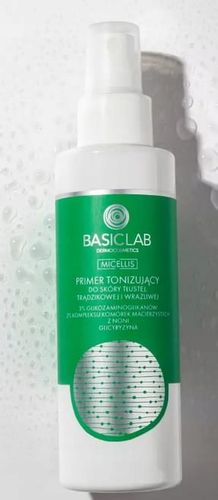 BasicLab primer tonizujący do skóry tłustej, trądzikowej i wrażliwej na Arena.pl