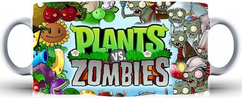 Kubek ceramiczny Plants vs Zombie na Arena.pl