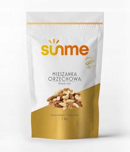 MIESZANKA ORZECHOWA 1kg Orzechy Ziemne Włoskie Nerkowca Migdały Jakość na Arena.pl