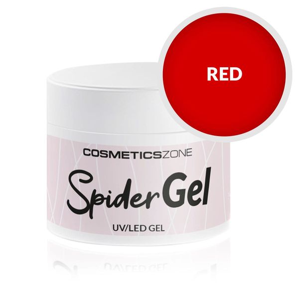 Cosmetics Zone Spider Gel czerwony Cosmetics Zone - 5ml zdjęcie 1