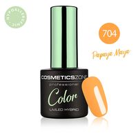 Cosmetics Zone Lakier hybrydowy ciepły żółty 7ml Take me to Ibiza 704