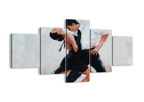 Obraz Na Płótnie - Tango Tancerze  - 125X70 Cm - Ea125X70-3771 na Arena.pl