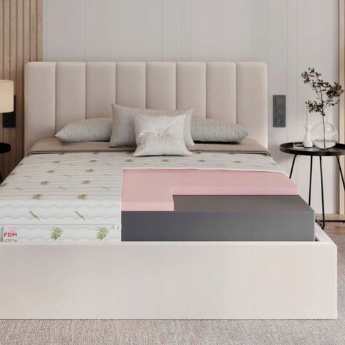 MATERAC PIANKOWY 120x200 16 CM PAMIĘĆ KSZTAŁTU VISCO WYCIĄG Z ALOESU ANTYRO na Arena.pl