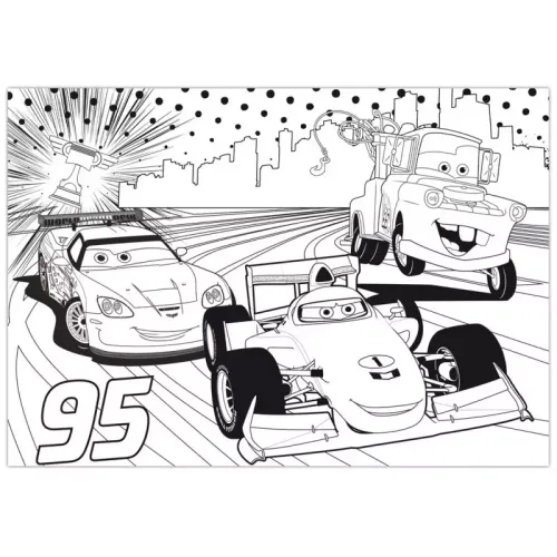 Puzzle maxi 60 elementów. Auta na Arena.pl