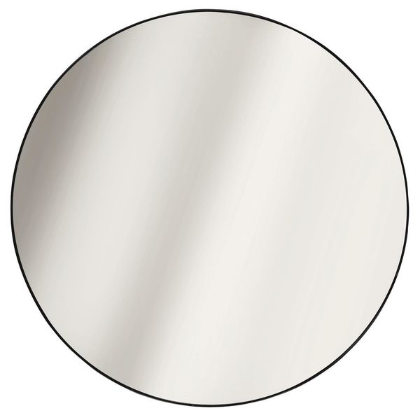 Lustro Navira czarne 55cm okrągłe zdjęcie 1