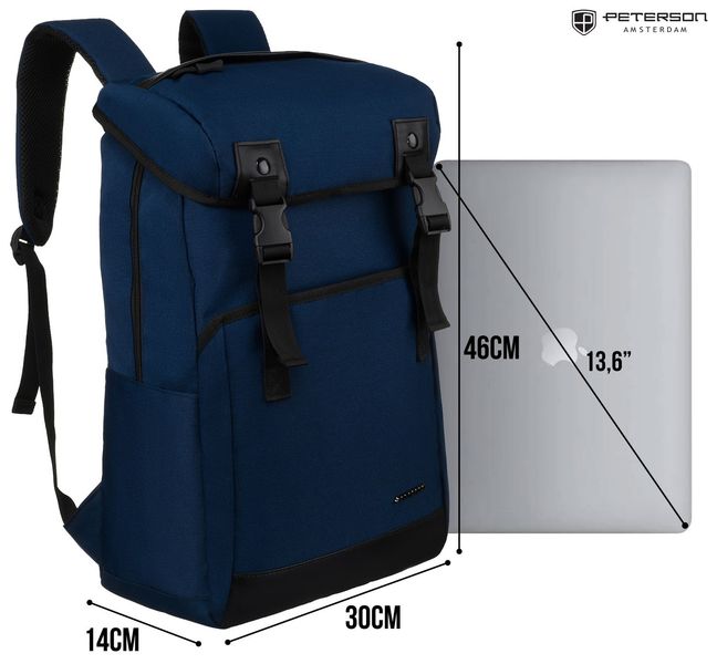 plecak ptn 77713-6722 navy zdjęcie 2