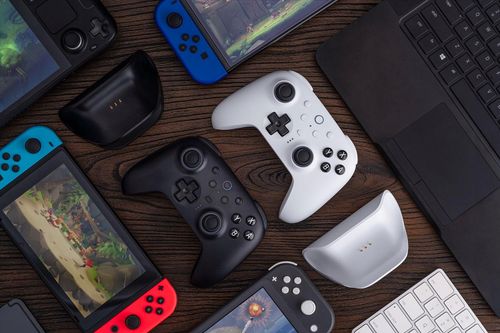 Pad bezprzewodowy 8Bitdo Ultimate 2 Bluetooth Black Hall TMR RGB Switch PC na Arena.pl