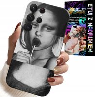 ETUI DO SAMSUNG GALAXY S24 ULTRA - MONA LISA Z LIZAKIEM MODNE WZORY CASE