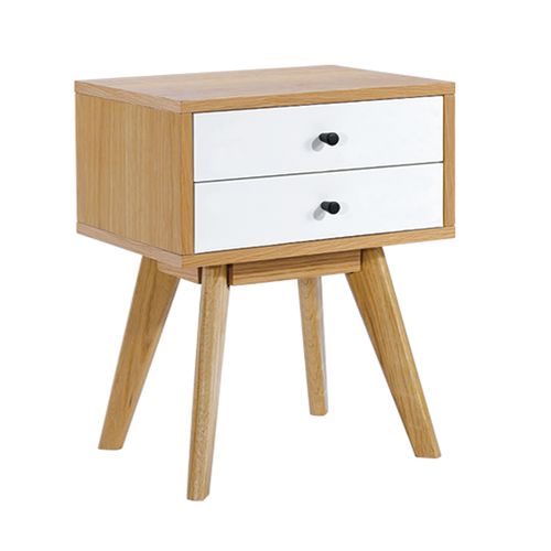 Szafka MALMO - dąb, biały na Arena.pl