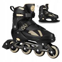 Rolki nils łyżworolki regulowane łyżwy 2w1 extreme r.XS 28-31 regulacja