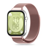 Pasek Tech-Protect Milanese Stal Nierdzewna DO Huawei Watch Fit 3 Rose Gold