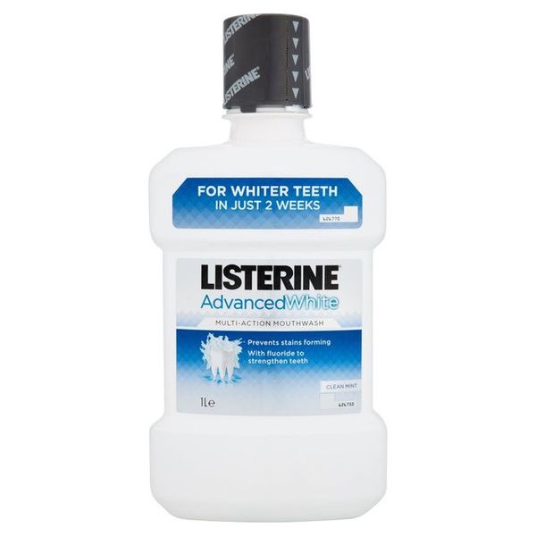 LISTERINE PŁYN ADVANCED WHITE 1L zdjęcie 1