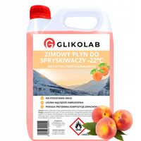 PŁYN DO SPRYSKIWACZY ZIMOWY -22C INTESYWNIE ZAPACHOWY BRZOSKWINIOWY