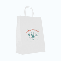 Torby świąteczne małe 24 x 11 x 32 cm Merry Christmas