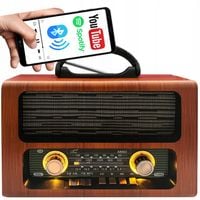 RADIO KUCHENNE NA AKUMULATOR PRZNOŚNE BLUETOOTH SIECIOWE BUDOWLANE