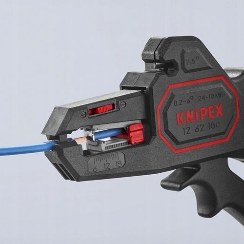 KNIPEX ŚCIĄGACZ DO IZOLACJI 0,2-6 MM² 12 62 180 na Arena.pl
