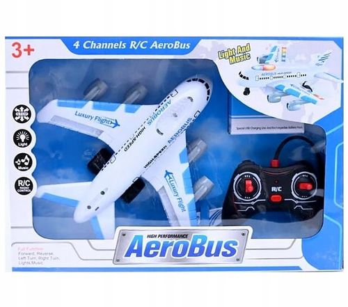 SAMOLOT PASAŻERSKI ZDALNIE STEROWANY RC + PILOT na Arena.pl