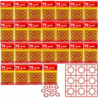 KAPISZONY SPŁONKA NABOJE HUKOWE DO PISTOLETU STRASZAKA GŁOŚNE 25 x72 1800