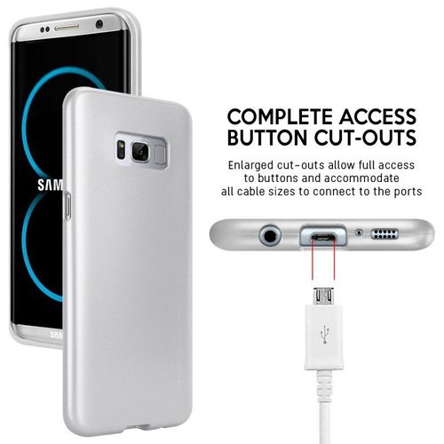 Etui do Samsung Galaxy S8+ (srebrny) na Arena.pl