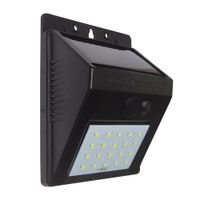LAMPA KINKIET NA BALKON SOLARNY 20 LED MOCNA
