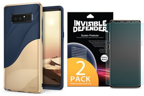ETUI RINGKE WAVE GALAXY NOTE 8 + FOLIA CAŁY EKRAN na Arena.pl