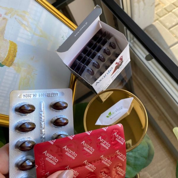 Colway AXANTA 60 kaps Astaksantyna+Piperyna+ Niacyna+Biotyna+ Wit.B1,2,6,12 zdjęcie 6