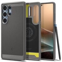 spigen rugged armor mag magsafe galaxy s25 ultra marble grey