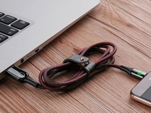 Kabel Baseus USB-C Typ C QC Quick Charge C-Shaped Light 1m black na Arena.pl