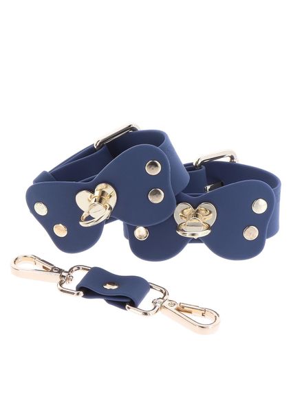 Silicone Ankle Cuffs Set Blue zdjęcie 3