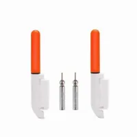 ZESTAW2x SYGNALIZATOR SZCZYTÓWKĘ WĘDKE ŚWIETLIK DIOD LED GRUNT METHOD FEDER