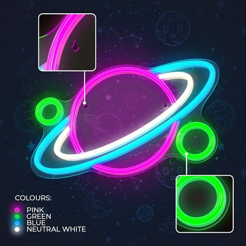 Neon PLEXI LED PLANET multikolor FPNE05X Forever Light na Arena.pl