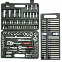 ZESTAW KLUCZY NASADOWYCH KLUCZE NASADOWE 108M BITY NASADKI +40 TORX WALIZKA