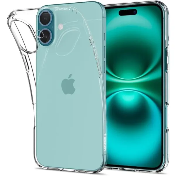 Etui Spigen Liquid Crystal na iPhone 16 - przezroczyste zdjęcie 1