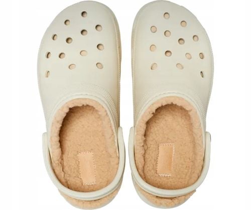 Crocs Damskie Ocieplane Buty Chodaki Platforma Classic Lined Clog 42-43 na Arena.pl