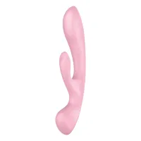 satisfyer triple oh - wibrująca maszyna intymna z 3 silnikami, silikonowa