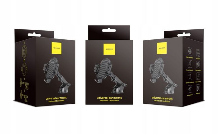 UCHWYT DO SAMOCHODU NA TELEFON SZYBĘ DESKĘ KOKPIT SAMOCHODOWY HOLDER MOCNY zdjęcie 8