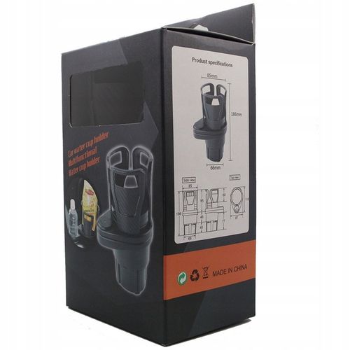 Uchwyt do samochodu na kubek napoje kawę butelkę picie organizer cup holder na Arena.pl