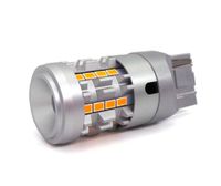 żarówka LED W21W, 7440 12-24V bez błędu pomarańczowa 100% CANBUS