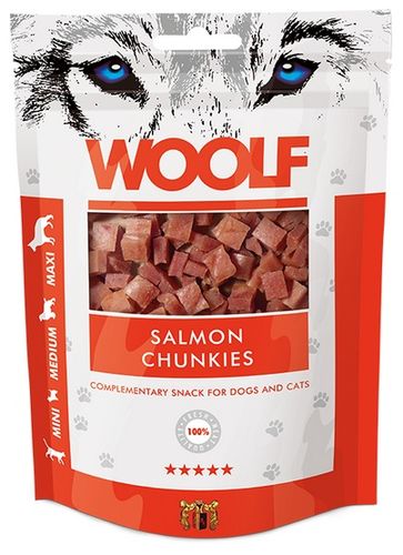 Woolf Soft Salmon Chunkies 100g na Arena.pl